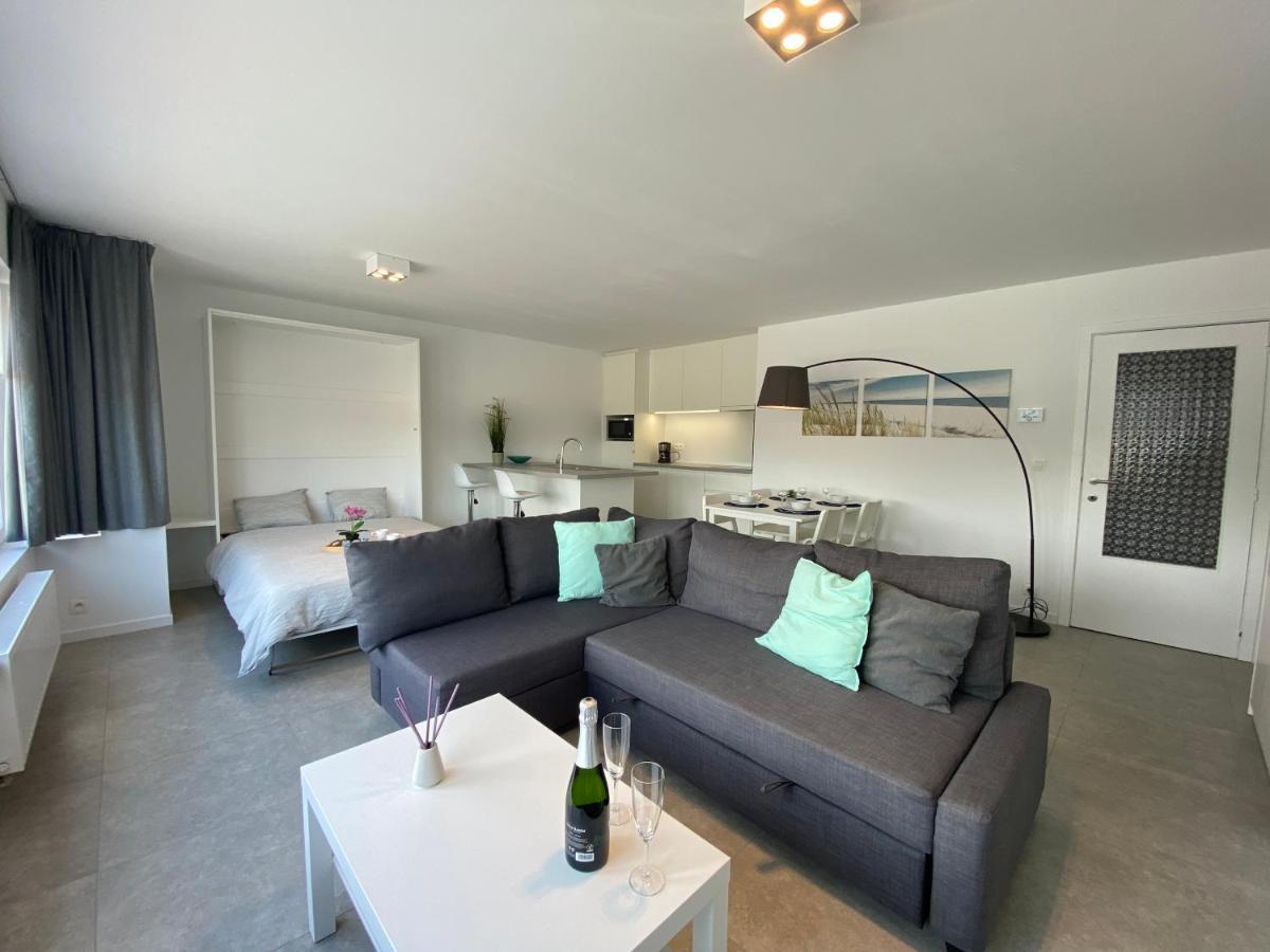 Residentie Duinenzucht - Appartement Laure I Studio Lynne Bredene Zewnętrze zdjęcie